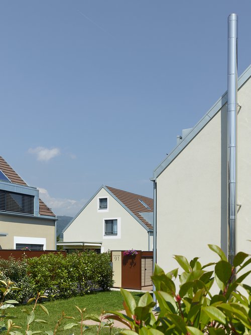 Architecture de CCHE pour le Quartier La Pique à Gland Suisse