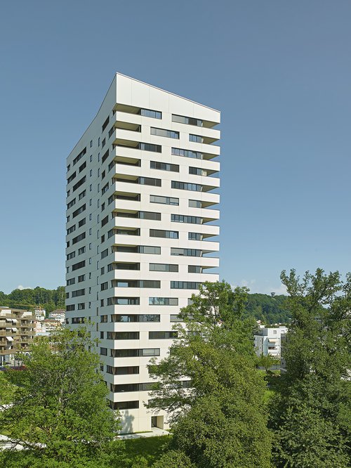 Architecture de CCHE pour les Balcons du Mont quartier Maillefer Suisse