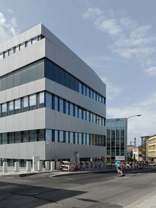 Architecture de CCHE du bâtiment administratif Flumeaux 41 Suisse