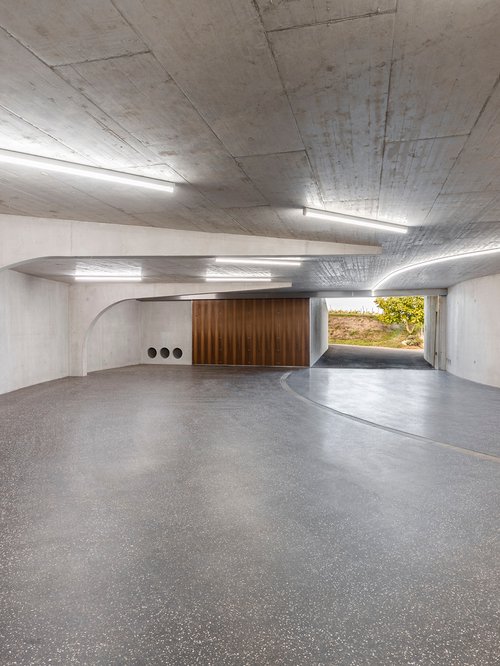 Architecture de CCHE pour un parking souterrain privé pour voitures de collection Suisse