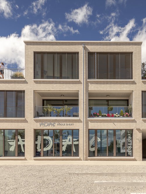 Architecture de CCHE pour les Terrasses de Rive à Nyon Suisse