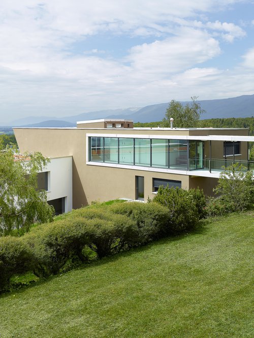 Architecture de CCHE pour le Quartier d'habitation Plein Sud à Begnins Suisse