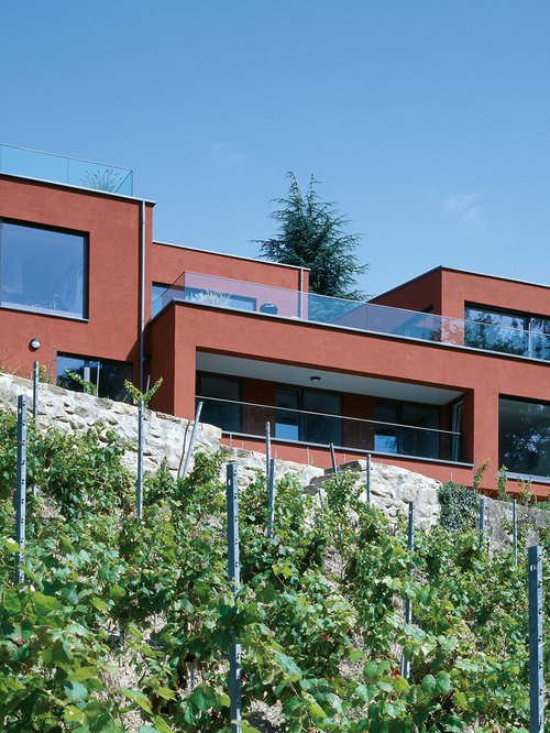Architecture de CCHE pour les Villas la Lutrive Suisse