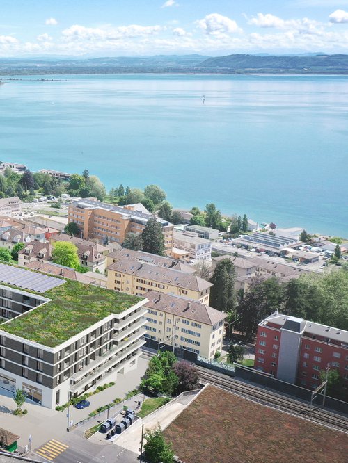Urbanisme de CCHE pour le concours de Bella Vista Suisse