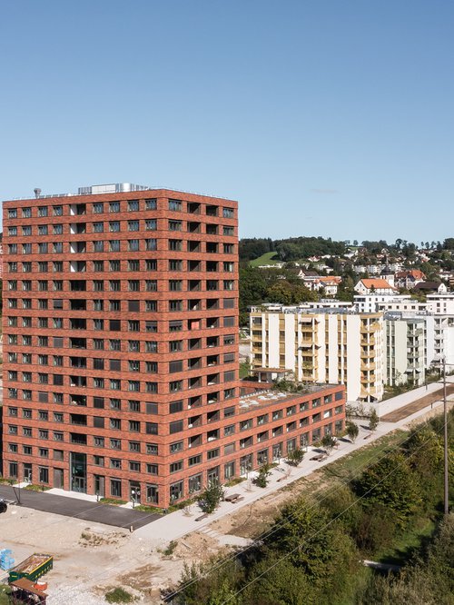 Urbanisme et Architecture de CCHE pour le quartier Ancienne Papeterie à Marly Suisse