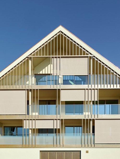 Architecture de CCHE d'un bâtiment de logements Suisse