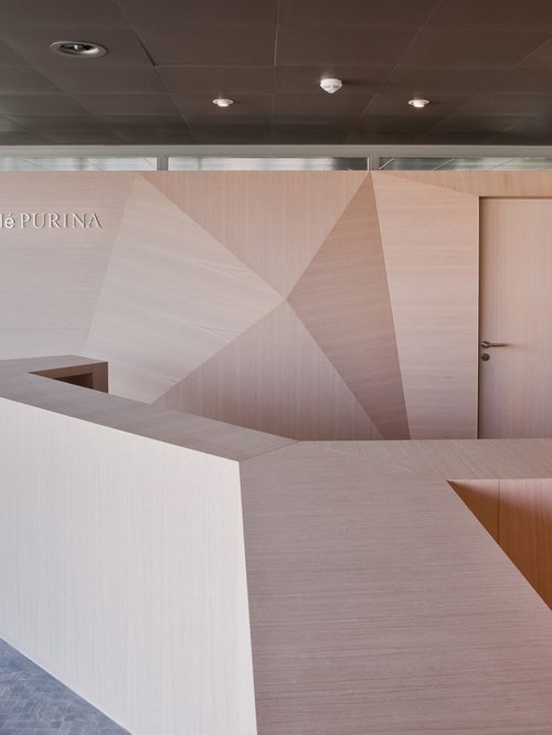 Architecture d'intérieur de CCHE des locaux administratifs de Nestlé Purina Suisse