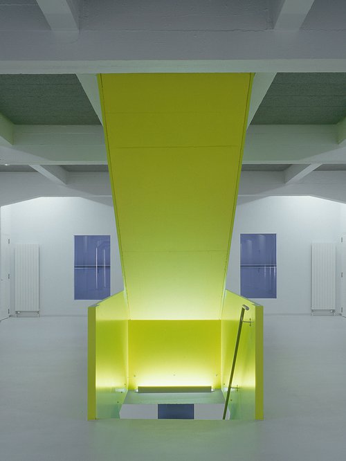 Architecture d'intérieur de CCHE pour le Gymnase du Bugnon à Lausanne Suisse