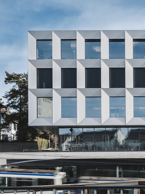 Architecture de CCHE du bâtiment administratif Pallin-Panchaude Suisse