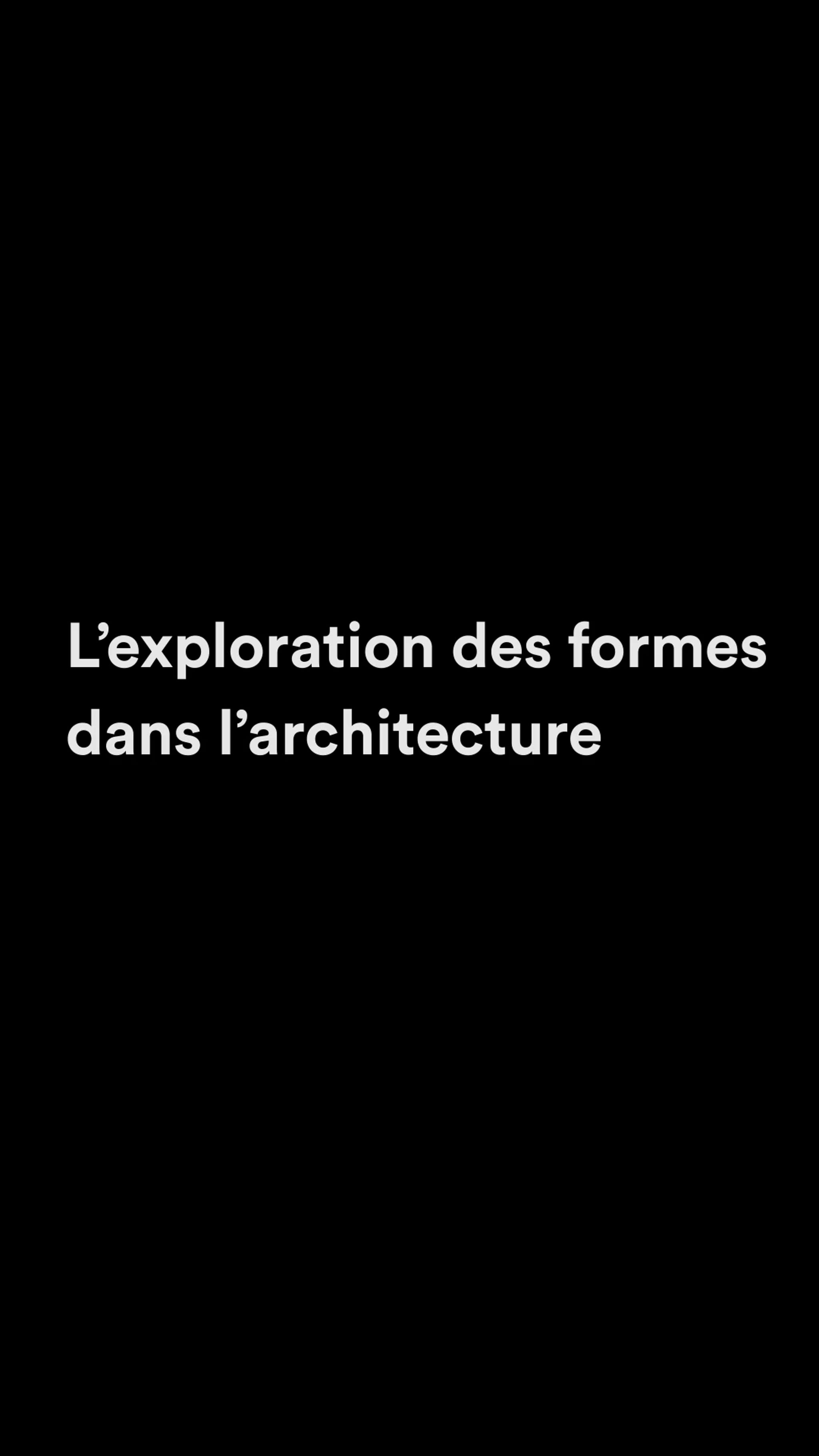 Design paramétrique - Ep. 1 - L'exploration des formes dans l'architecture